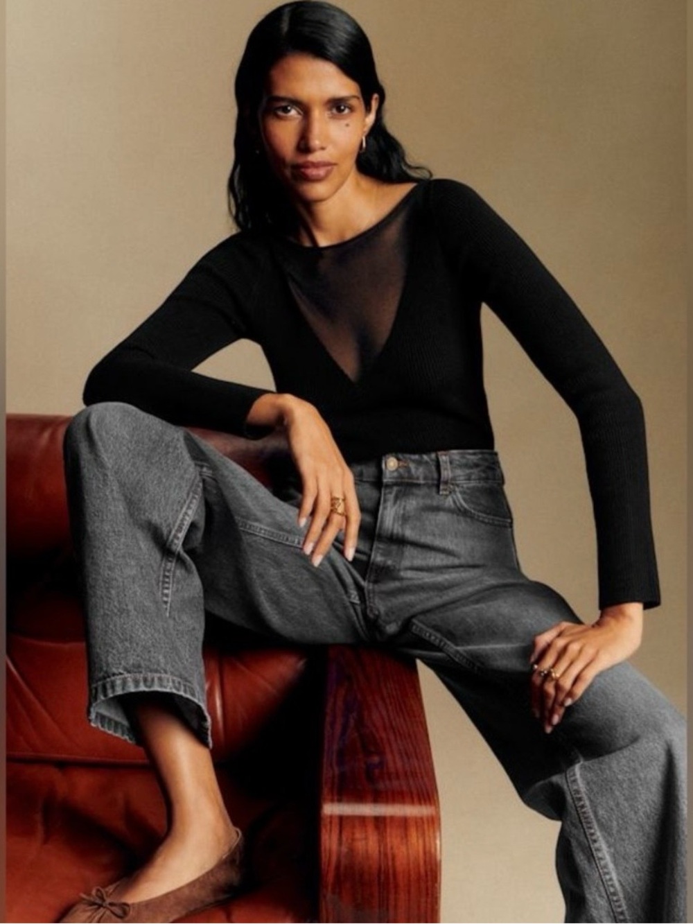 Sezane Alienor Bodysuit from 2025 Valentine’s Collection - Medium NEVER WORN